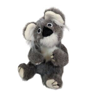 Ty Attic Treasures Brisbane‎ The Koala Plush Toy 9" Jointed Gray & White Stuffed